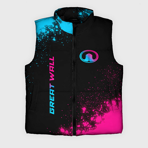 Мужской жилет Great Wall Neon Gradient / 3D-Черный – фото 1