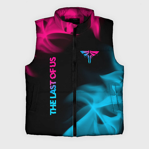 Мужской жилет The Last Of Us Neon Gradient / 3D-Черный – фото 1