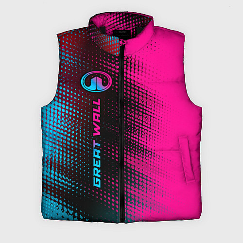 Мужской жилет Great Wall Neon Gradient FS / 3D-Черный – фото 1