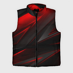 Мужской жилет Red and Black Geometry, цвет: 3D-красный