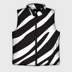 Мужской жилет Анималистичный рисунок зебра