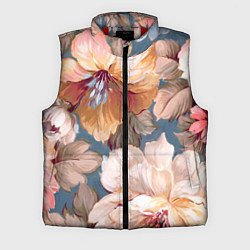 Мужской жилет Рисунок цветов