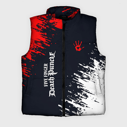 Мужской жилет Five Finger Death Punch - краска / 3D-Красный – фото 1