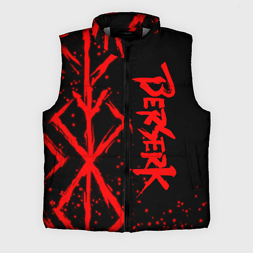 Мужской жилет БЕРСЕРК : Паттерн - клеймо жертвы / 3D-Светло-серый – фото 1
