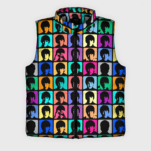 Мужской жилет Legendary popular music group / 3D-Светло-серый – фото 1