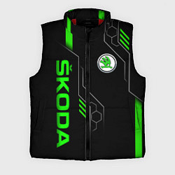 Мужской жилет SKODA - БРОНЯ БУДУЩЕГО, цвет: 3D-красный