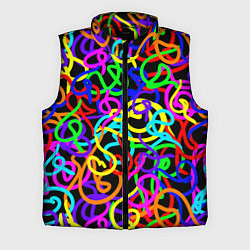 Мужской жилет Неоновый беспорядок
