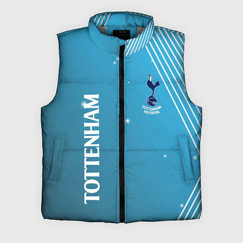 Мужской жилет Тоттенхэм хотспур Абстракция / 3D-Светло-серый – фото 1