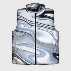 Мужской жилет Серебристая поверхность воды