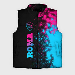 Мужской жилет Roma - neon gradient: по-вертикали, цвет: 3D-черный
