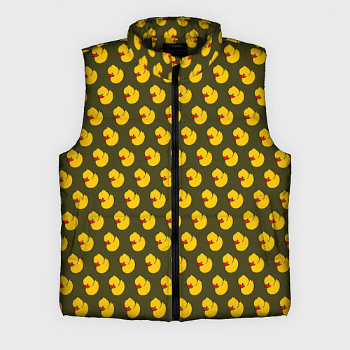 Мужской жилет Ути Коричнево-зелёный / 3D-Черный – фото 1