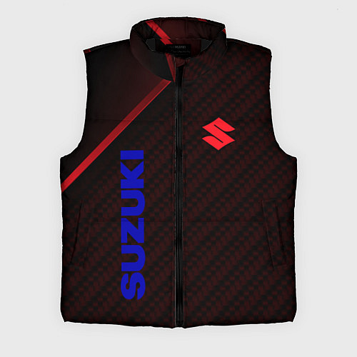 Мужской жилет Suzuki Абстракция / 3D-Черный – фото 1