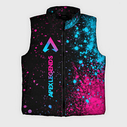Мужской жилет Apex Legends - neon gradient: по-вертикали, цвет: 3D-черный