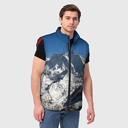 Мужской жилет Канченджанга, Гималаи, 8 586 м, цвет: 3D-красный — фото 2