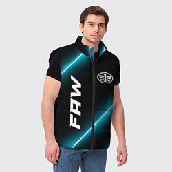 Мужской жилет FAW неоновые лампы, цвет: 3D-черный — фото 2