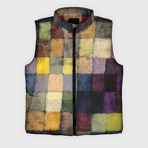 Мужской жилет Древний звук картина Пауль Клее, 1925 / 3D-Красный – фото 1