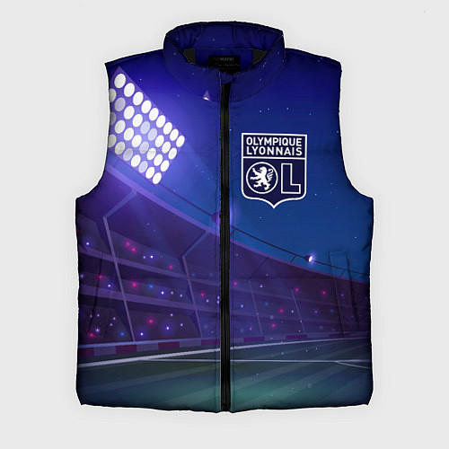 Мужской жилет Lyon ночное поле / 3D-Черный – фото 1