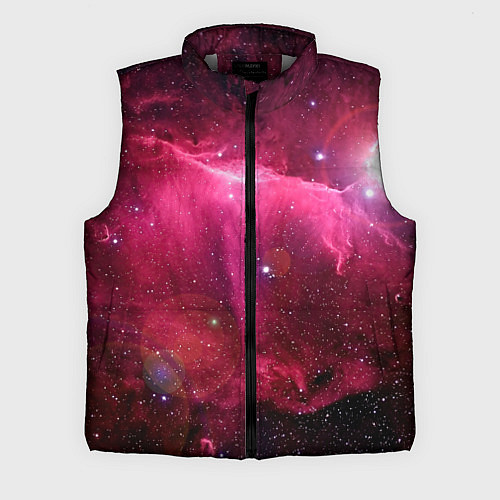 Мужской жилет Рубиновая туманность / 3D-Светло-серый – фото 1