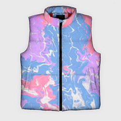 Мужской жилет Цветная размытость, цвет: 3D-красный
