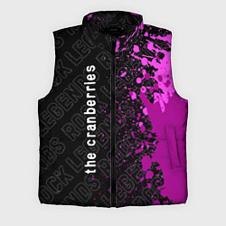 Мужской жилет The Cranberries rock legends: по-вертикали, цвет: 3D-черный