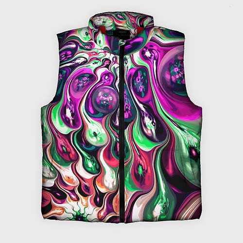 Мужской жилет Движение вируса / 3D-Красный – фото 1