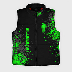 Мужской жилет Билли Айлиш зелёная краска, цвет: 3D-красный