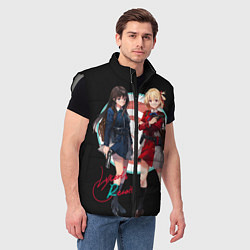 Мужской жилет Тисато Нисикиги - Lycoris Recoil, цвет: 3D-светло-серый — фото 2