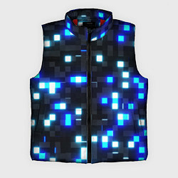 Мужской жилет Неоновые светящиеся квадраты