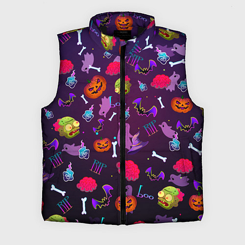 Мужской жилет Это Хэллоуин / 3D-Черный – фото 1