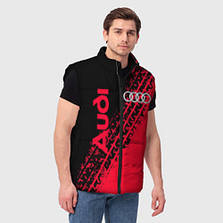 Мужской жилет Audi, цвет: 3D-черный — фото 2