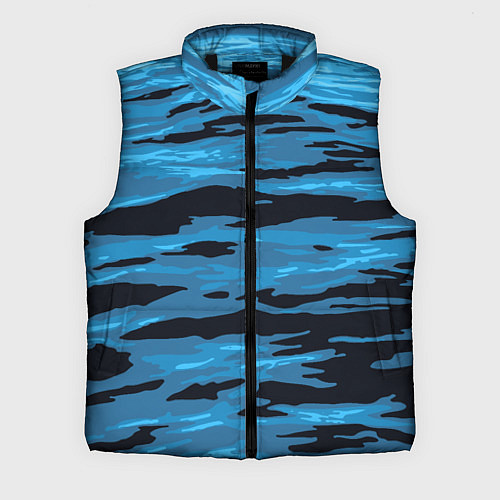Мужской жилет Волны Камуфляж / 3D-Черный – фото 1