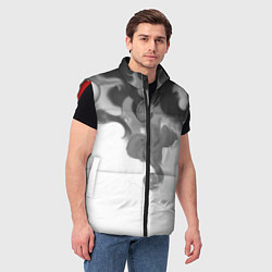 Мужской жилет Тёмный дым, цвет: 3D-красный — фото 2