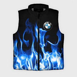 Мужской жилет BMW fire, цвет: 3D-светло-серый