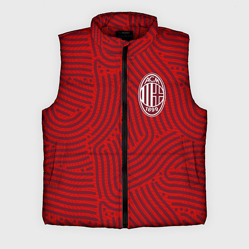 Мужской жилет AC Milan отпечатки / 3D-Красный – фото 1