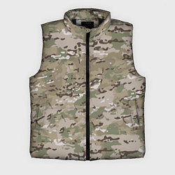 Мужской жилет Мультикам камуфляж, цвет: 3D-черный