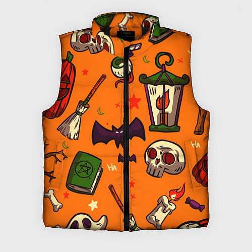 Мужской жилет Время ночных существ / 3D-Черный – фото 1