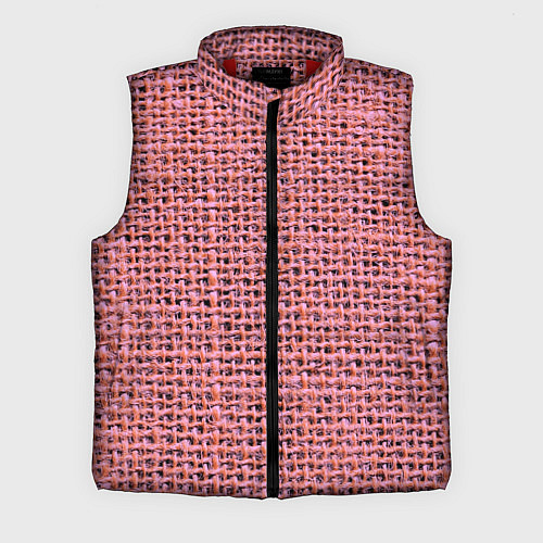 Мужской жилет Вязка / 3D-Красный – фото 1