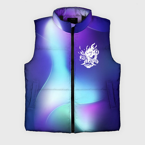 Мужской жилет Cyberpunk 2077 northern cold / 3D-Черный – фото 1