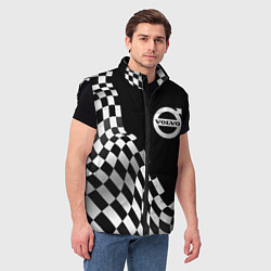 Мужской жилет Volvo racing flag, цвет: 3D-черный — фото 2
