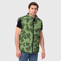 Мужской жилет Камуфляж ВСР-93 Флора - Арбуз, цвет: 3D-светло-серый — фото 2