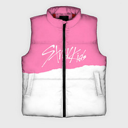 Мужской жилет Stray Kids pink and white, цвет: 3D-красный