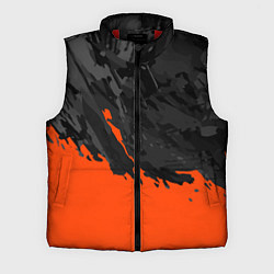 Мужской жилет Black & Orange, цвет: 3D-красный