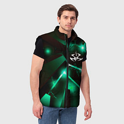 Мужской жилет Hitman разлом плит, цвет: 3D-черный — фото 2