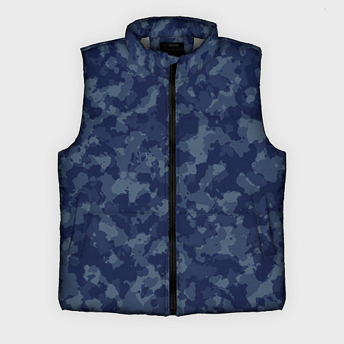 Мужской жилет Сизый камуфляж / 3D-Светло-серый – фото 1