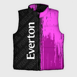 Мужской жилет Everton pro football: по-вертикали, цвет: 3D-черный