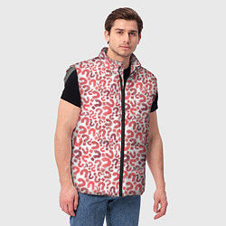 Мужской жилет Вопросительные знаки разноцветные, цвет: 3D-светло-серый — фото 2
