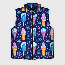 Мужской жилет Новогоднее мороженое