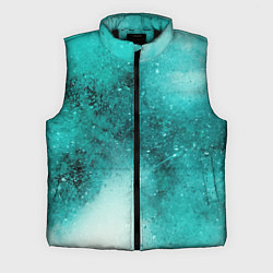 Мужской жилет Брызги зеленой краски