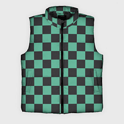 Мужской жилет Танджиро Камадо клинок рассекающий демонов кимоно, цвет: 3D-черный