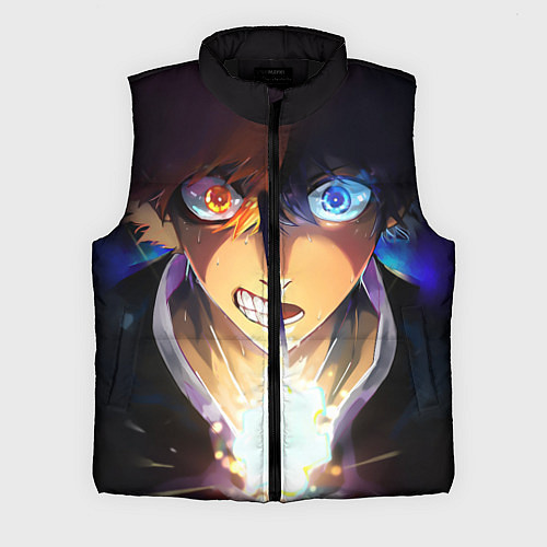 Мужской жилет Blue Lock anime / 3D-Черный – фото 1